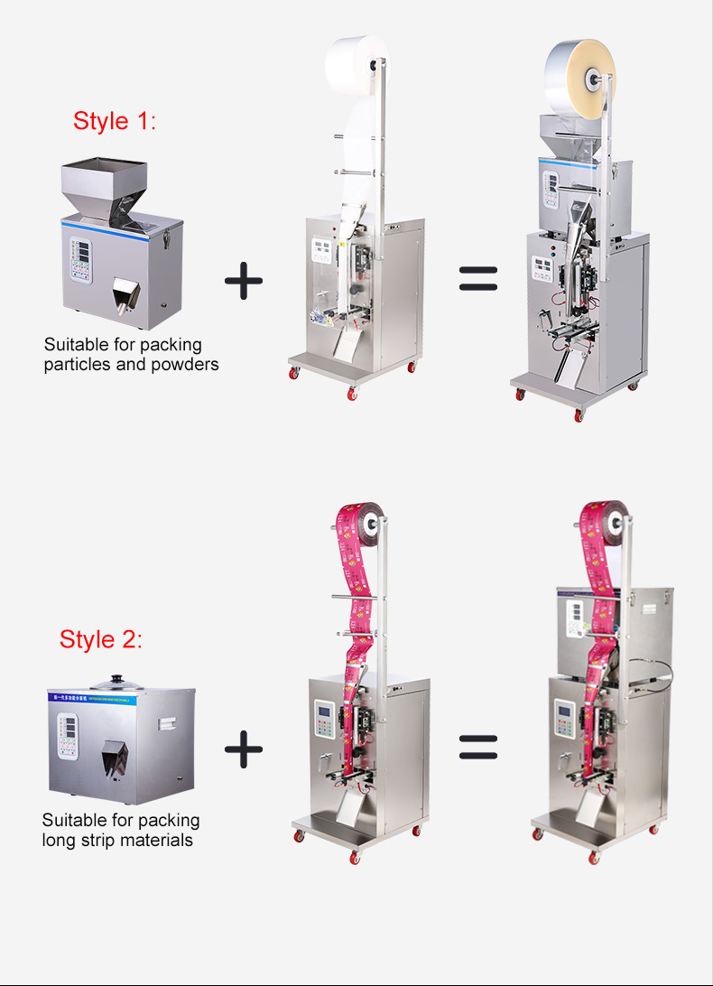 Automatic coffee packaging machine powder