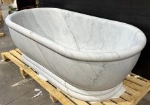 Handcrafted Marble Bathtub Unique Style Bespoke Fit
