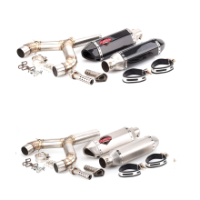 Carbon Fiber Motorcycle Muffler Exhaust System for Aprilia SHIVER 750 Shiver750