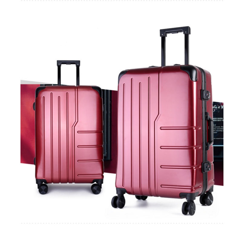 Red pc luggage