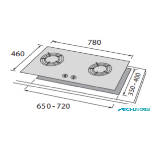 Rubine Cooker Hood Preço Malásia UnoGasHob