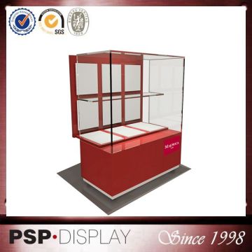 floor display wood perfume display kiosk