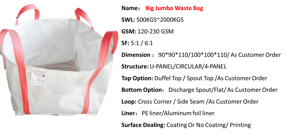 Jumbo Waste Bags