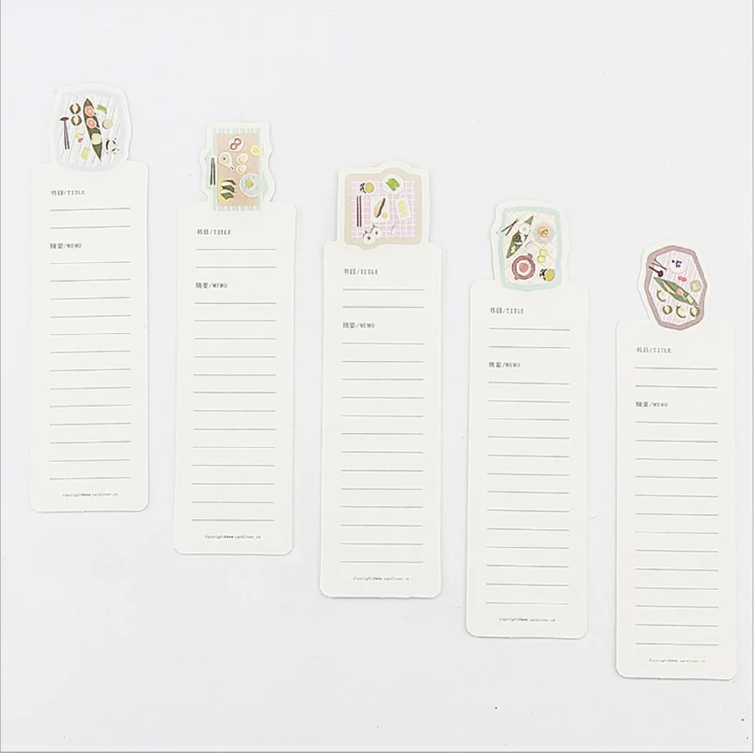 30PCS Per Box Paper Cardboard Bookmark