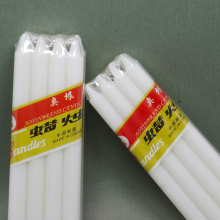 White Color Flameless Wax Candle