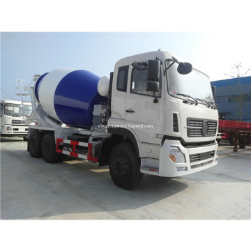 Self loading construction concrete mixer truck