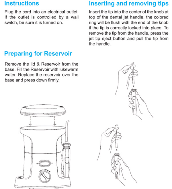 oral irrigator 