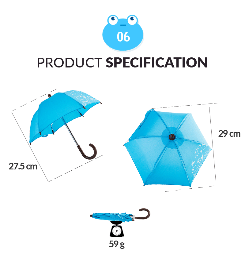Kleiner dekorativer Regenschirm Small Decorative Umbrella