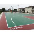 Sol extérieur de basket-ball de plancher de sports de PVC