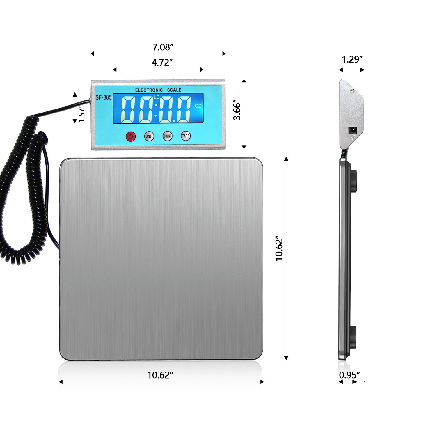 SF-885 High standard digital shipping scale high precision digital postal scale