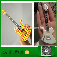 Handmade Miniature electric guitar model, guitar instrument birthday gift ornaments