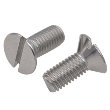 DIN963 Slotted Countersunk Head Machine Screws