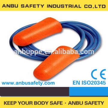 CE ANSI approved PU bullet shaped foam ear plugs