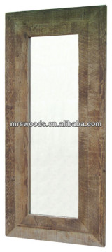 reclaimed wood mirror