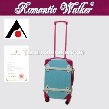 PC Vintage Luggage Vintage Trolley Luggage Fashion Design Popular Vintage Trolley Luggage