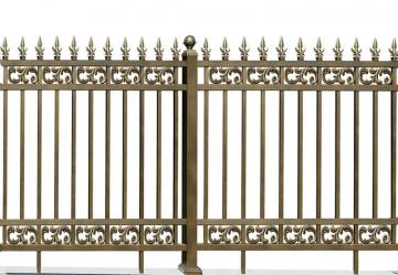 Durable Frond Aluminum Fence