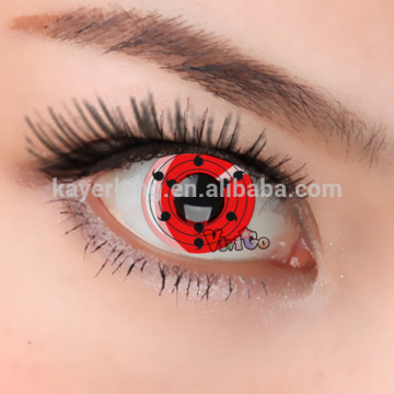 CL199 JAPANESE cartoon famous crazy contact lens sharingan lens JUUBI