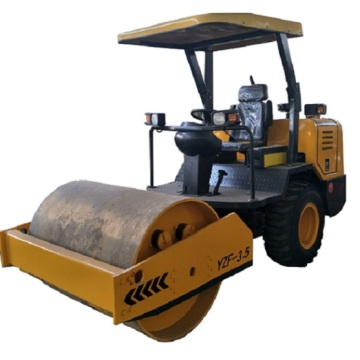 3.5 Ton hydraulic single drum vibrator road roller