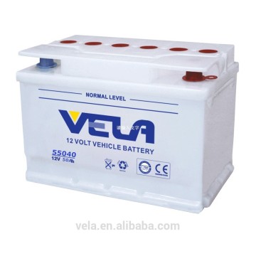 china high-tech cheap car battery best car battery brand vela55040 car battery terminal types