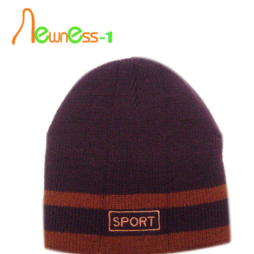 Custom Knit Fold Up Sports Beanie Hats
