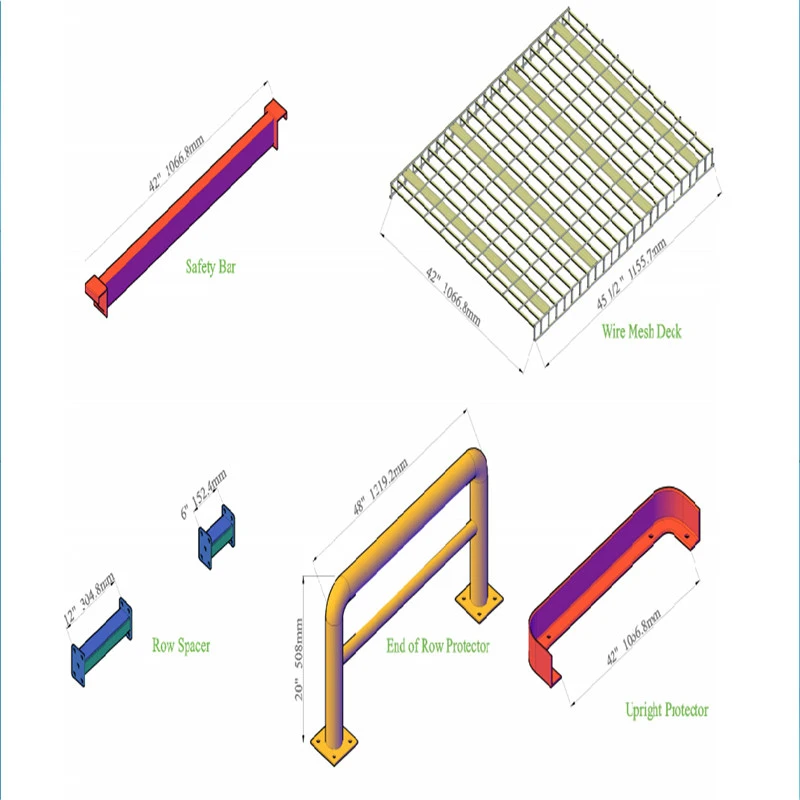 Ce Ebil Teardrop Q235 Pallet Rack From China Ebilmetal-TPR