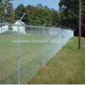 Mesh 50x50mm pvc coated used chain link fence