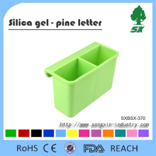 Square Shape Silicone Kitchen Storage Box Storage Container