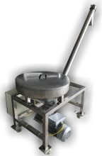 Notoginseng powder screw conveyor