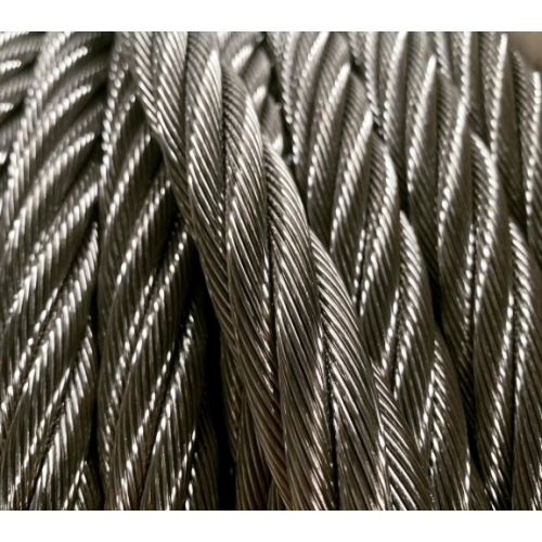 7X7 stainless steel wire rope 1/8 316