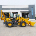 Chinese cheap 4 Wheel Towable Small Mini Backhoe Loader