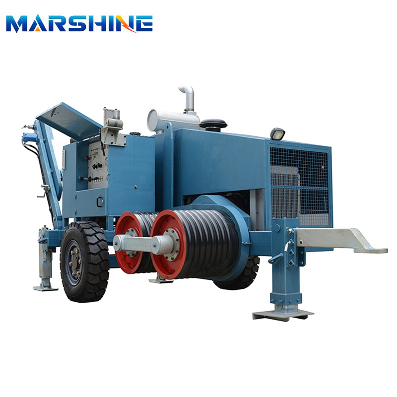 Hydraulic Puller with Diesel Engine for Transmission Lines