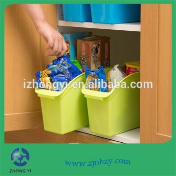 Square Plastic Kitchen Set Bin