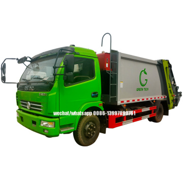 Dongfeng 9CBM/6tons Garbage Collector/Disposal Truck