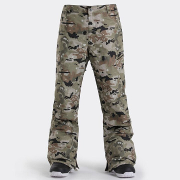 Pantaloni da sci caldi alla moda Ms Camouflage