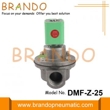 Válvula solenoide de colector de polvo BFEC de 1 pulgada DMF-Z-25