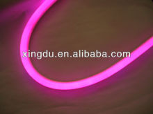 ip65 pink 12v led neon rope light