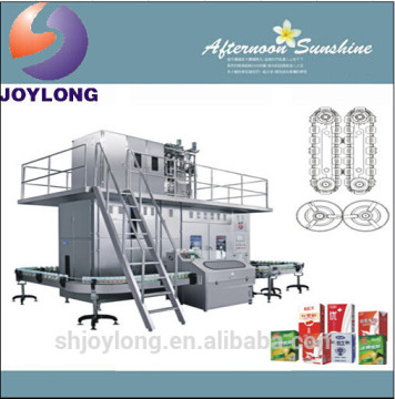 Juice processing aseptic carton filling machine