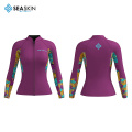 Sea Seaskin 2 mm Women Surfking Chaqueta Mantenga tela caliente