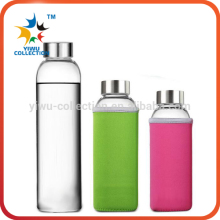 colored cosmetic glass bottle glass jars