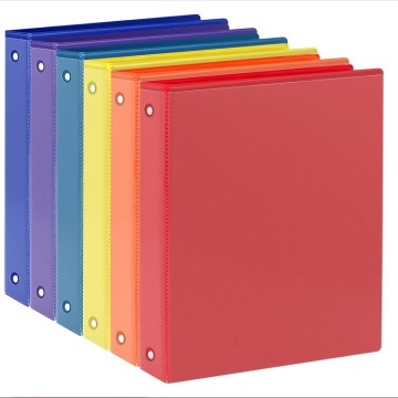 Office Home 3-ring Binders with 2 Internal Pockets for 8.5x11 Inch Paper
