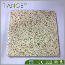 Office interior wood fiber cement panel