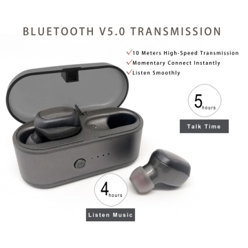 touch control high quality waterproof wireless earphone