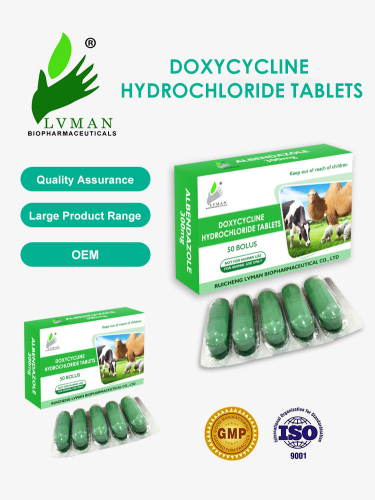 0.8g Doxycycline Hydrochloride Tablets for animal treatment