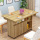 New Style Space Saving Wooden Folding Dining Table