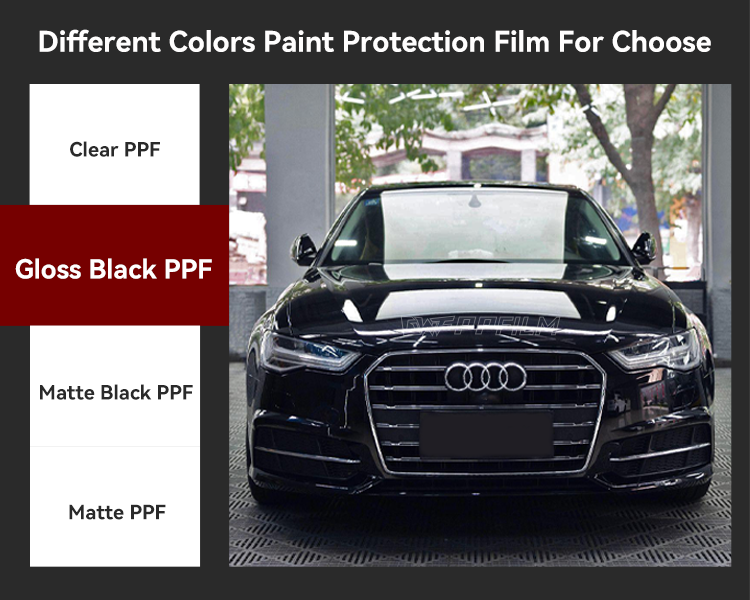 Black color change ppf wrap Black color change ppf wrap