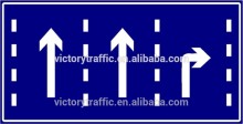 Traffic road signs, Reflective traffic safety sign