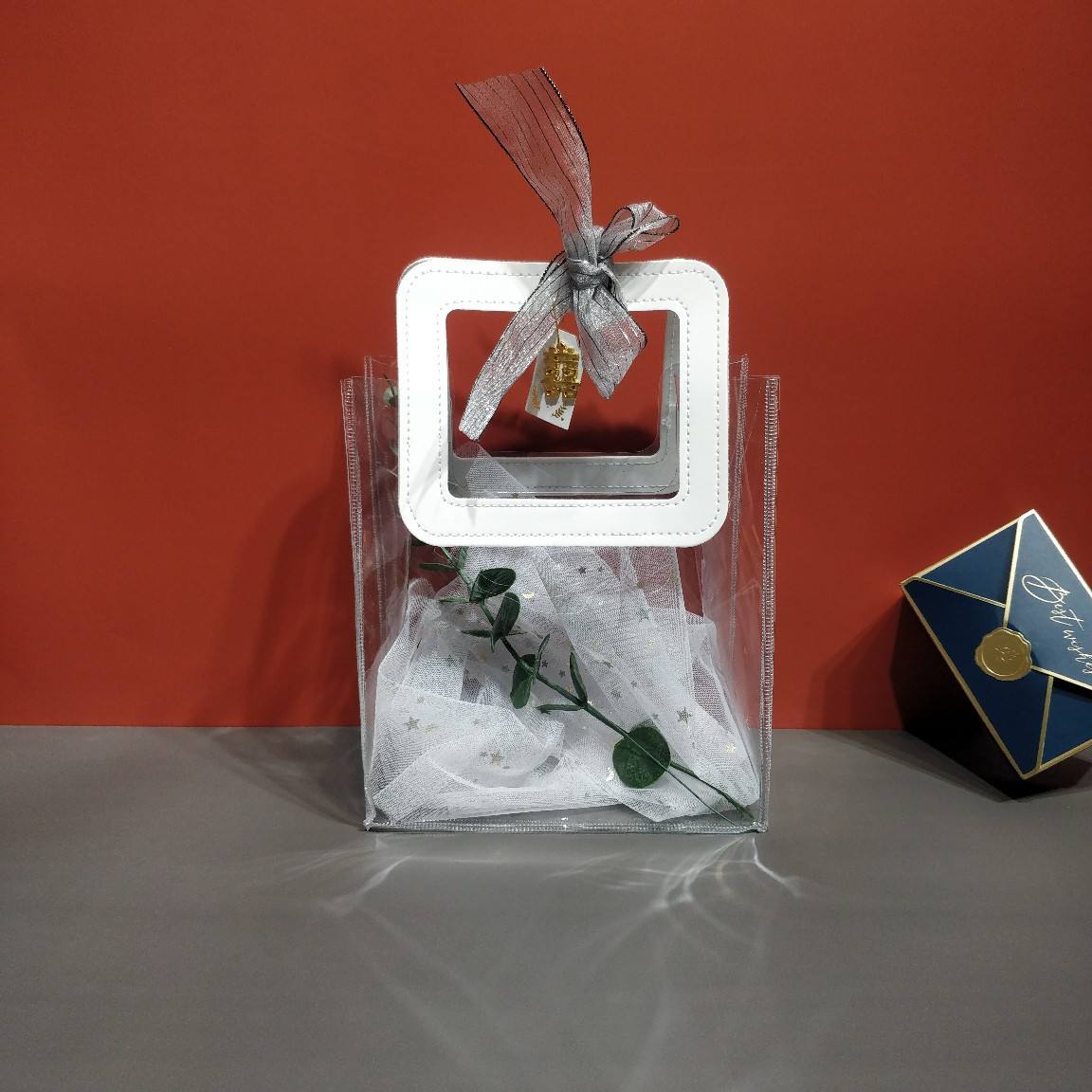 clear gift bags