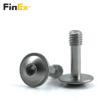M5x16/5mm SUS304 Hex Washer Head Captive Screw