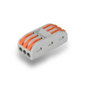 PCT-2-3 Orange Conjoint Cage Spring Terminal Block