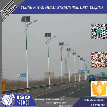 High Quality Hot Sale 10m Solar Power Street Lighting Pole